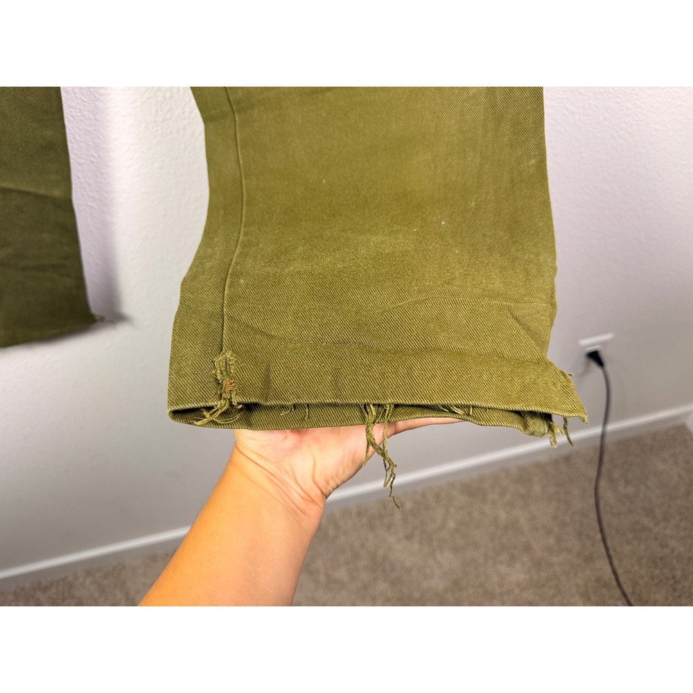 Paco Jeans Men's 36x 32 green Baggy Skater Baggy Streetwear Y2K Vintage Style - Picture 5 of 12